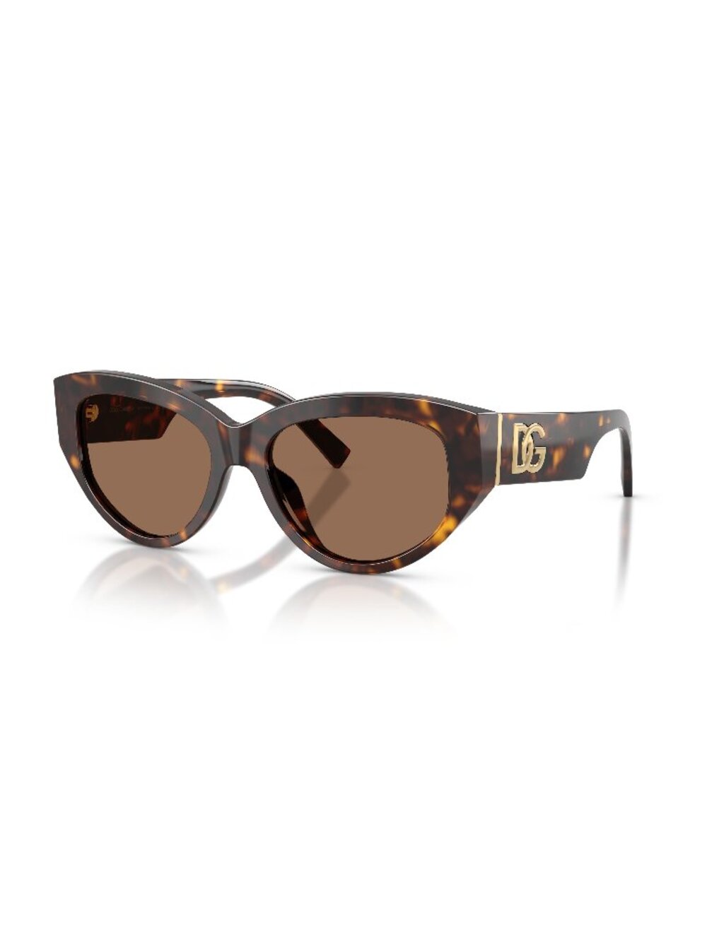 New Dolce&Gabbana Women's Sunglasses Havana Brown Lens Acetate Frame Dolce & 502